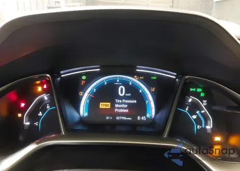 2020 Honda Civic Ex z USA, uszkodzony, nr VIN 19XFC1F36LE217105